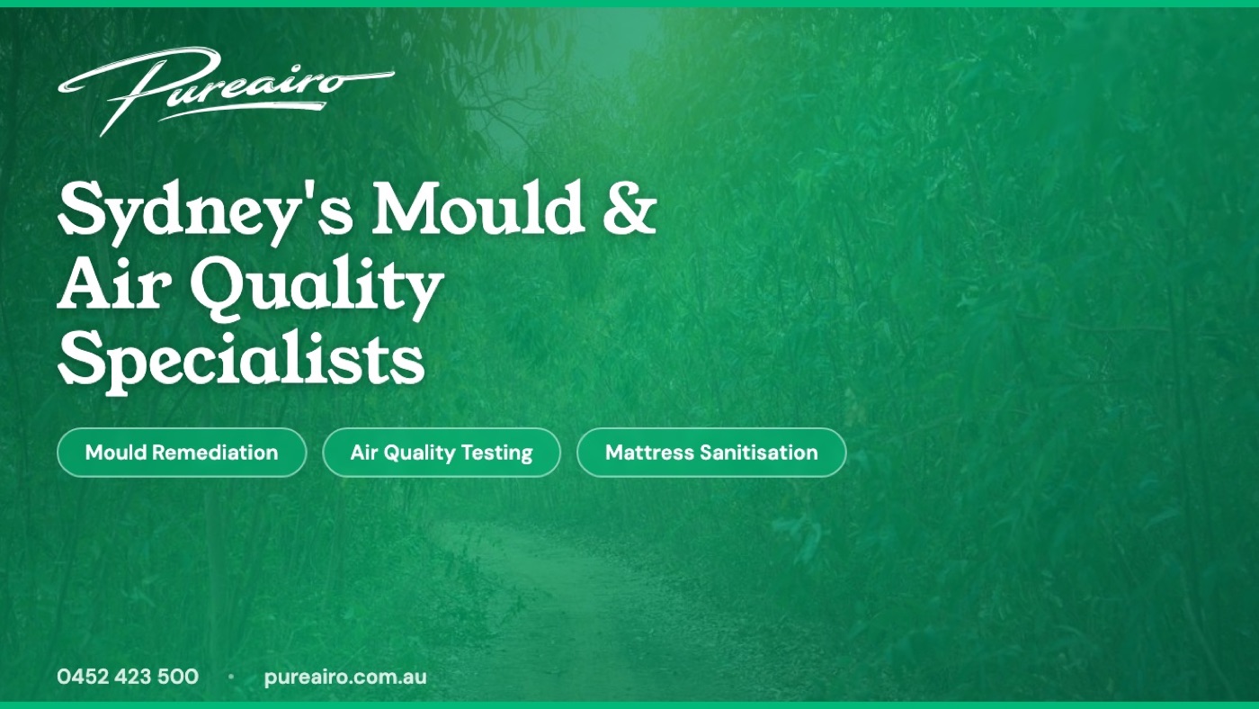 Sydney's Mould & Air Quality Specialists · brand hero